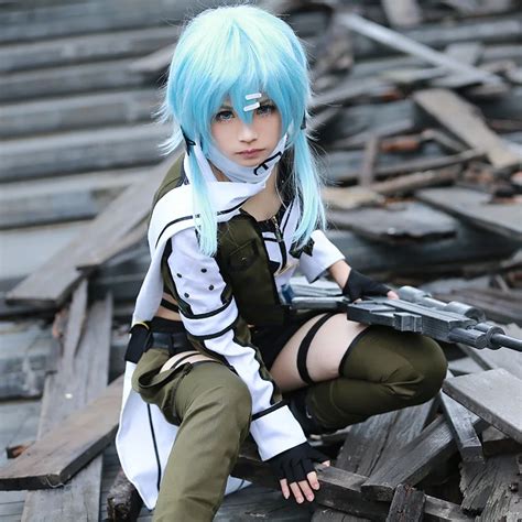 sinon cosplay|Sinon (Shino Asada) Cosplay by Auto Yan